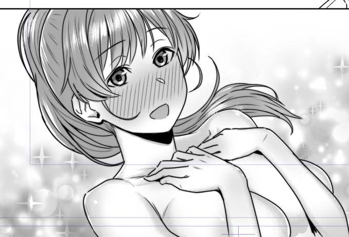 まだトーン貼ってる 