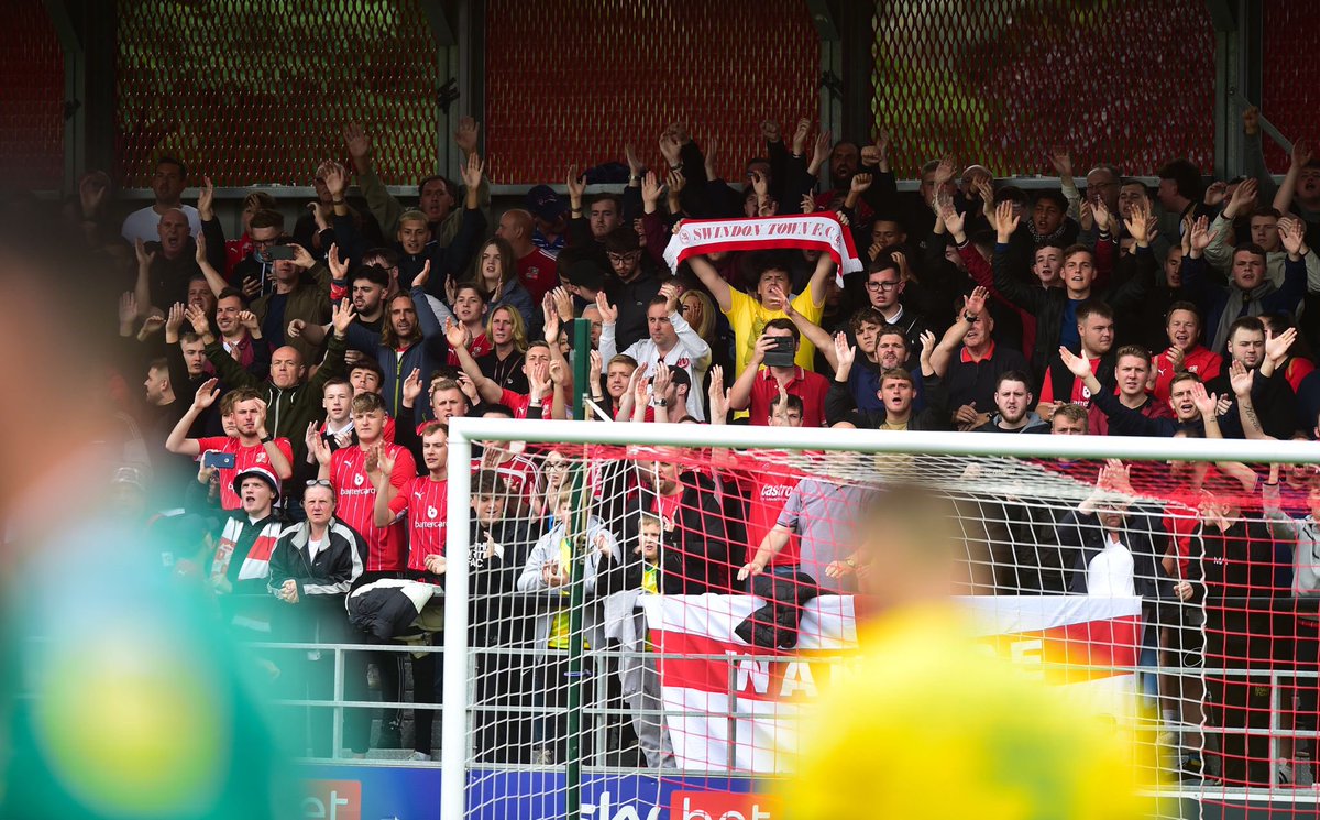 Official_STFC's tweet photo. The best away support there is - in full voice already ❤️

#STFC 🔴⚪️ https://t.co/SMk3u4o2Ik
