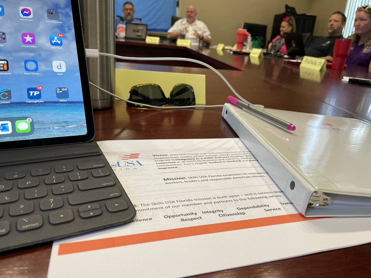 Spending the day in a <a href="/SkillsUSA/">SkillsUSA</a> strategic planning session. Working to ensure Florida students have world-class opportunities to advance their careers. #WeShowUp <a href="/ocpsotc/">Orange Technical College</a> #FLTechColleges