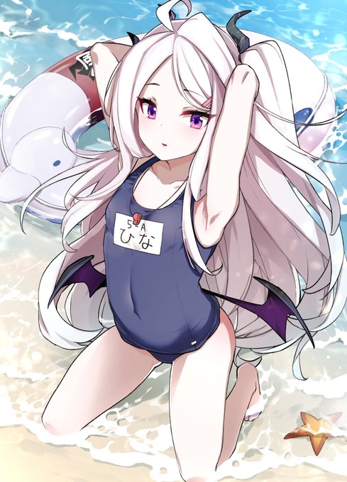 水着ヒナちゃん #ブルアカ 