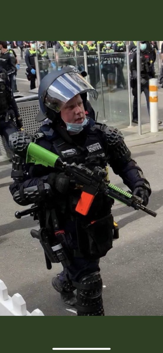 The man in this photo looks so much like me that I was genuinely racking my brains trying to work out when I might have played an armed policeman.