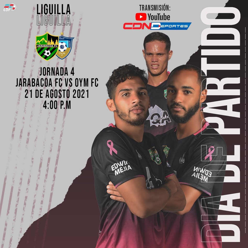 🙌 ¡𝐃𝐈́𝐀 𝐃𝐄 𝐏𝐀𝐑𝐓𝐈𝐃𝐎! 🙌
🆚 O&amp;M FC
🏆 <a href="/ldfcomdo/">LDF</a> | Liguilla J4
🏟 Estadio de fútbol Junior Mejía
⏰ 4:00 p.m.
🖥 CDN Deportes | YouTube
#⃣ #SomosFuria #LDF2021