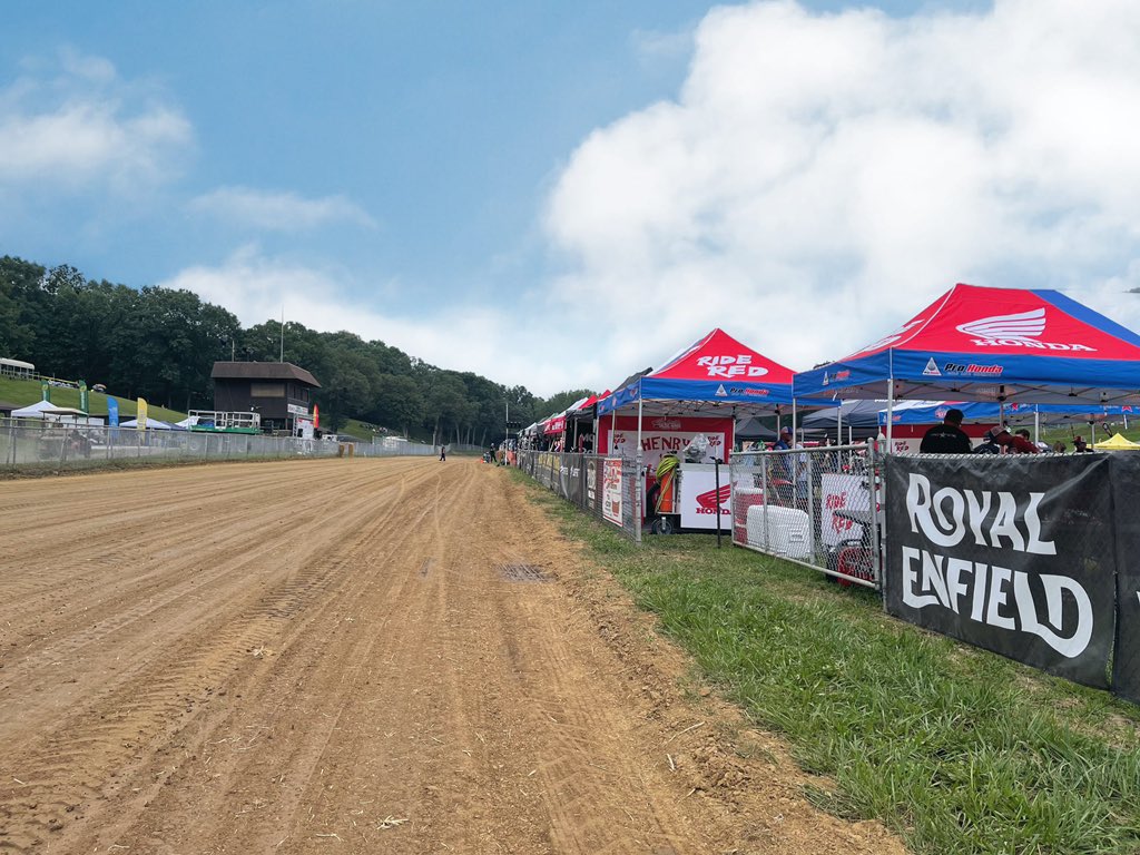 Things looking great and we’re ready to set sail at the #PeoriaTT! ✈️

Stay tuned for some serious high-flying race action beginning at 12:30 pm ET on @_TrackPass on NBC Sports Gold🤘