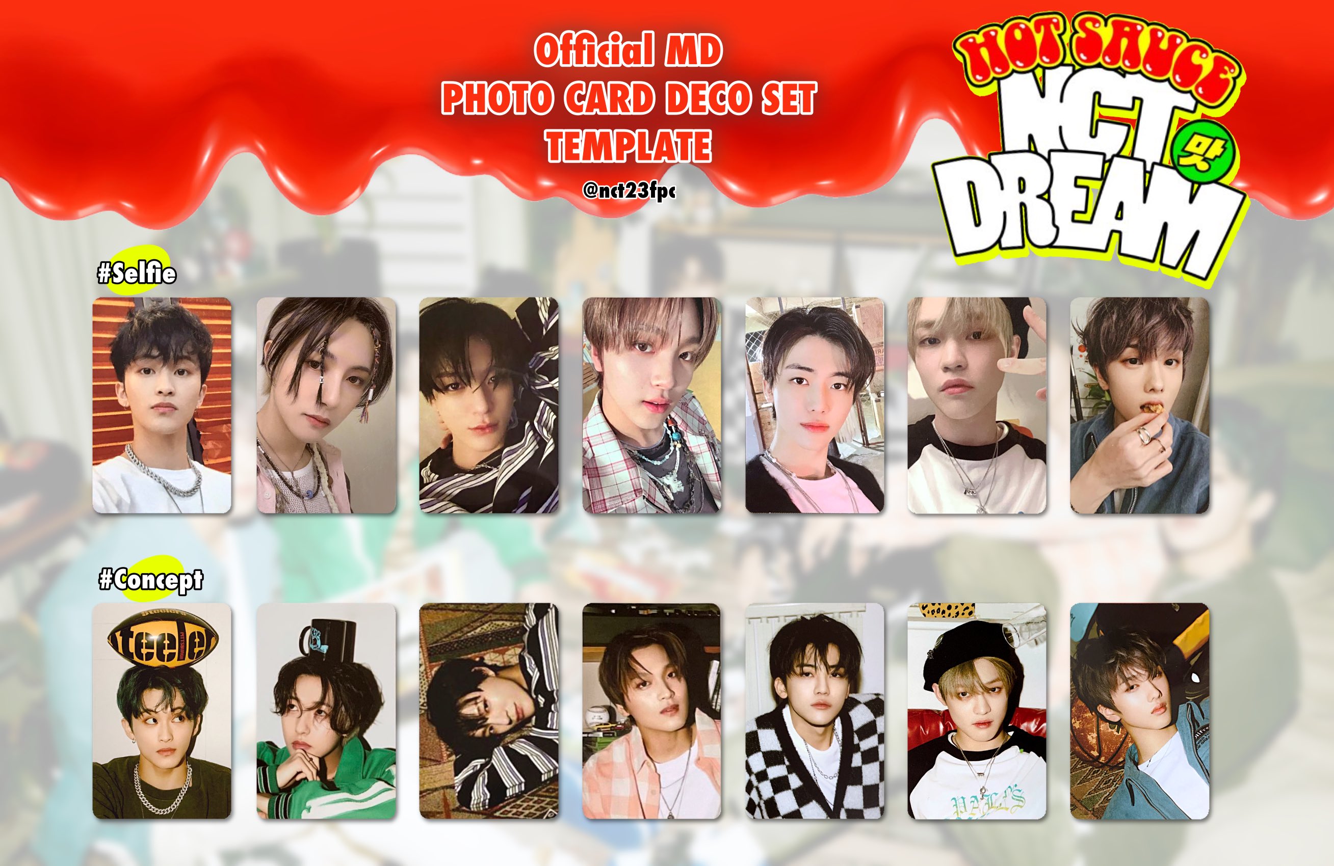 nct マーク トレカ nct dream hot sauce md 23F on X: 