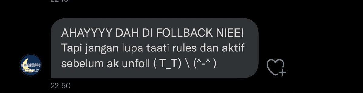 kaget banget tiba tiba dapet kyut mesej! makasih bulan🥺💓