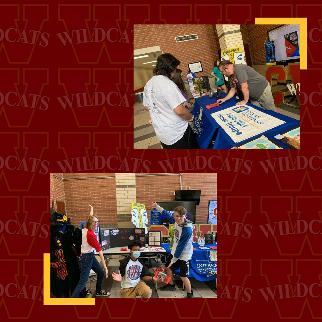 cywoodstheatre's tweet photo. We had a GREAT time meeting our returning AND new Wildcats!!
Let’s get ready for an awesome year, Wildcats!!
#cfisdfinearts #cywoods212 #wildcatexpress #cwtc #bethepower https://t.co/A1039PPaHe