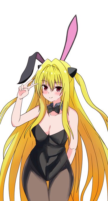 #バニーの日
#金色の闇
#ToLOVEる  
毎日ヤミちゃん描けたら描く21日目

バニーヤミちゃん 