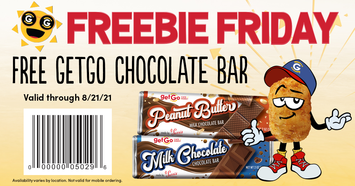 getgo's tweet photo. Getting rid of a frown is easy when there’s FREE chocolate around! No matter what mood you’re in, chocolate will make it better. #FreebieFest 🍫 https://t.co/k9xq6H74QI