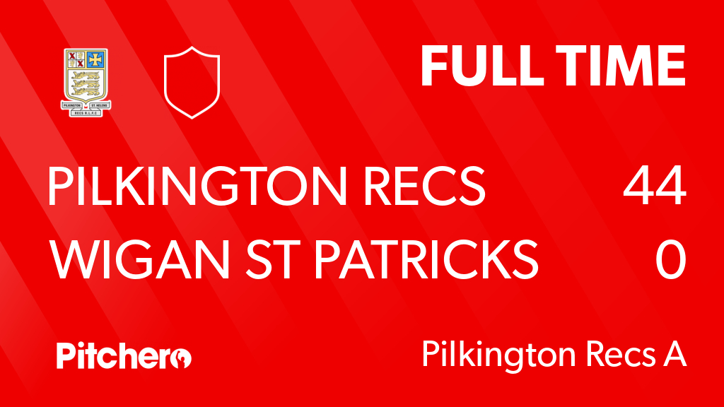 PilksRecsARLFC's tweet photo. FULL TIME: Pilkington Recs ARLFC 44 - 0 Wigan St Patricks A
#PILWIG #Pitchero
https://t.co/TNNJ3aND96 https://t.co/DSWRqVJo5v