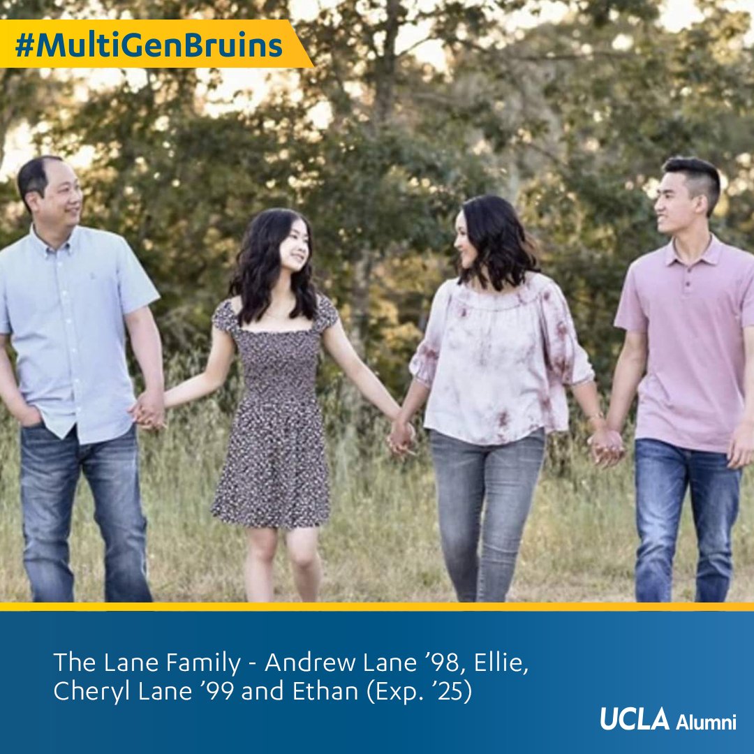 UCLA_Alumni's tweet photo. βIn 2019, we brought our son and daughter to campus to show them where we met. Kerckhoff patio was our favorite spot for lunch dates. Our son's dream of getting into his top choice school came to fruition in March when he was accepted to #UCLA." -Cheryl Lane β99
#MultiGenBruins https://t.co/VpABqbIvZc