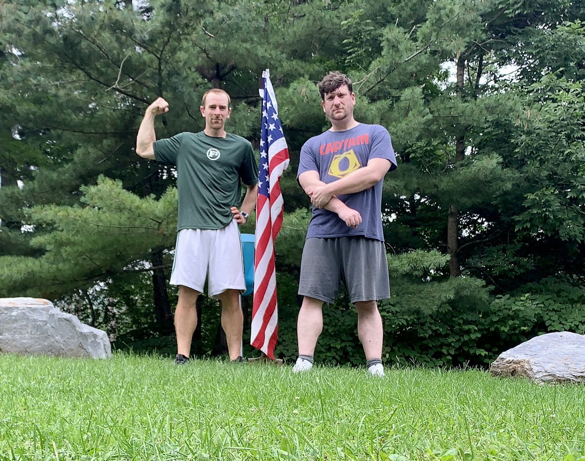 It may have been humid as all get out, but that didn’t stop these 2 #HIM from coming out to “The Cliffs” for a mountain beatdown. Backblast to follow 💥💥💥