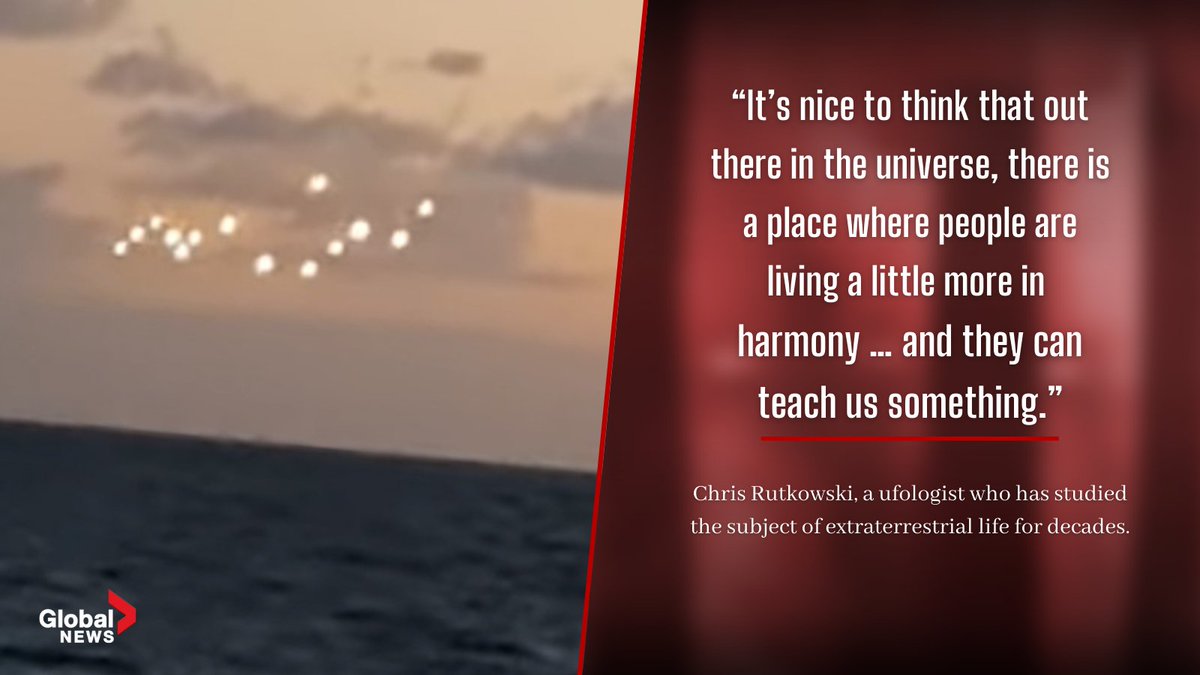 globalnews's tweet photo. Rutkowski has become Canada’s go-to UFO expert in the media – a role that saw him working especially hard this summer, ahead of the U.S. government’s highly anticipated report on so-called Unidentified Aerial Phenomena.
More from #ZedFiles: https://t.co/W368vdoAIT https://t.co/yQpTTELrmH