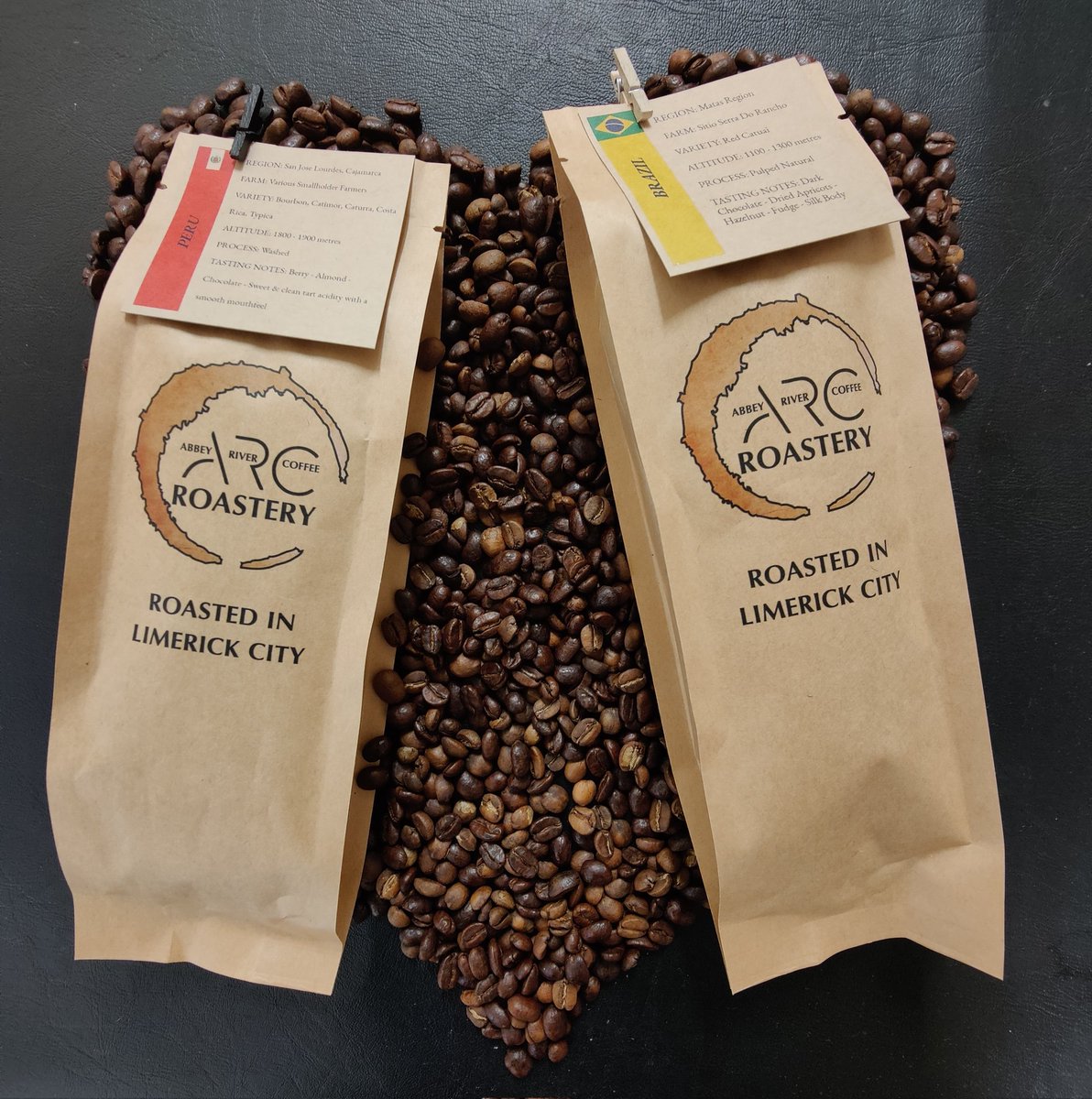 Alright, let's try this again.. 😅 We're back roasting and these two single origin coffees are ready to hit the shelves in store from Monday morning. With three more single origin coffees and a website on the way, we've a big week ahead here at roastery HQ. Stay tuned 😉