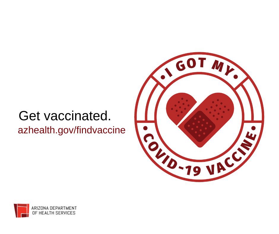 AZDHS's tweet photo. Today’s #COVID19 dashboard update adds 3,195 cases and 36 deaths. COVID-19 vaccines are safe, free and proven to reduce the risk of severe illness, hospitalization and death. #RollUpYourSleeve to protect yourself and your community. Learn more: https://t.co/oLqP0TEcRm https://t.co/pYztAquUEV