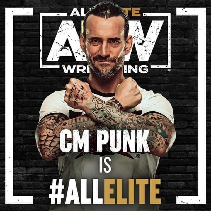 dustinrhodes's tweet photo. The world will always remember last night. One of the most special moments ever in pro wrestling. Welcome back @CMPunk 🤘🏼 https://t.co/n59UlyMo8I
