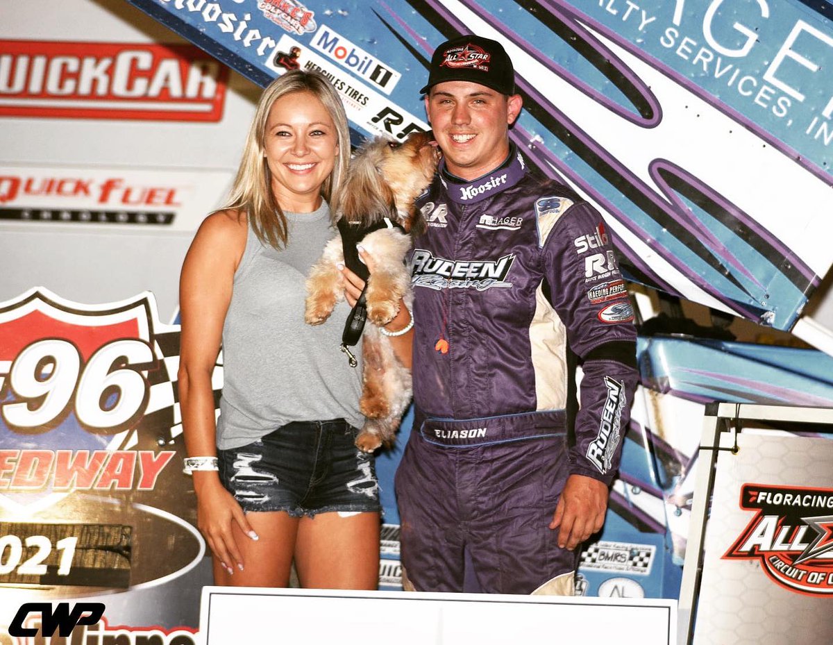 Congrats to Cory Eliason from Rudeen Racing on your win at I-96 last night with All Star Circuit of Champions. #TeamStilo