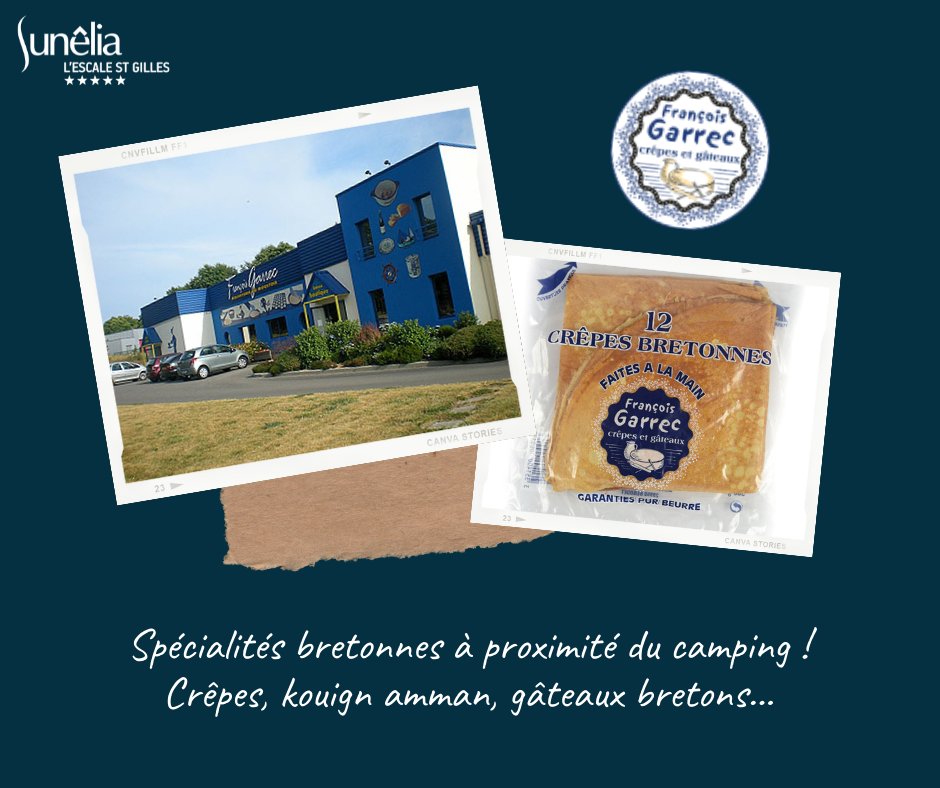 EscaleStGilles's tweet photo. [✅Nous avons testé pour vous...👌]
À la Biscuiterie François Garrec, dégustez les spécialités sucrées bretonnes...ne vous en privez pas ! 🍩 😋🥞Crêpes, kouign amman, biscuits bretons, gâteaux bretons, caramels, madeleines...et tout est fait maison !
👉 https://t.co/1Z5UpUnC8T https://t.co/itywGTdQEs