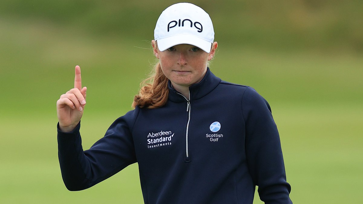 Who’s in contention to win a major championship?

Louise Duncan is!

#WorldClass