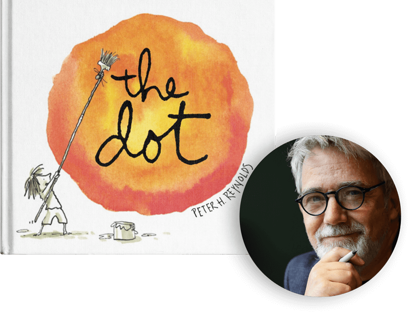 Enter for a chance to win a live Zoom meeting with author @peterhreynolds as part of our Write to Connect #Giveaway! This will give your class the chance to send questions and receive responses from #PeterReynolds himself! Enter at bddy.me/2XKGKOG 

#DotDay2021 #DotDay