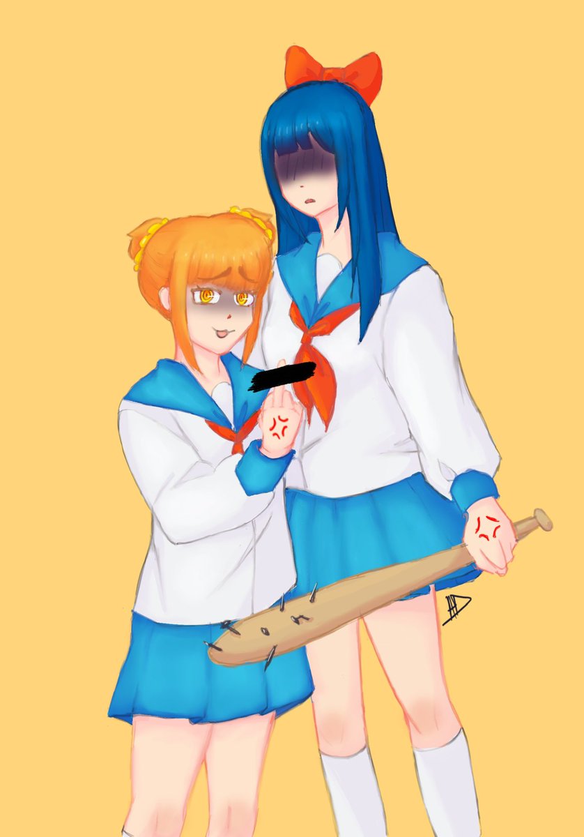 auddidraws's tweet photo. I can be your angle or yuor devil 😈 #popteamepic #popteamepicfanart #popteam #pipimi #popuko #popukoandpipimi https://t.co/eTDC7l0zRr