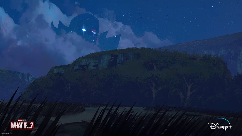 MarvelStudios's tweet photo. Take a closer look at the second episode of Marvel Studios' #WhatIf with this concept art seen in the end credits. Get ready for a new episode Wednesday on @DisneyPlus. (3/3) https://t.co/ZoLigA5CQt