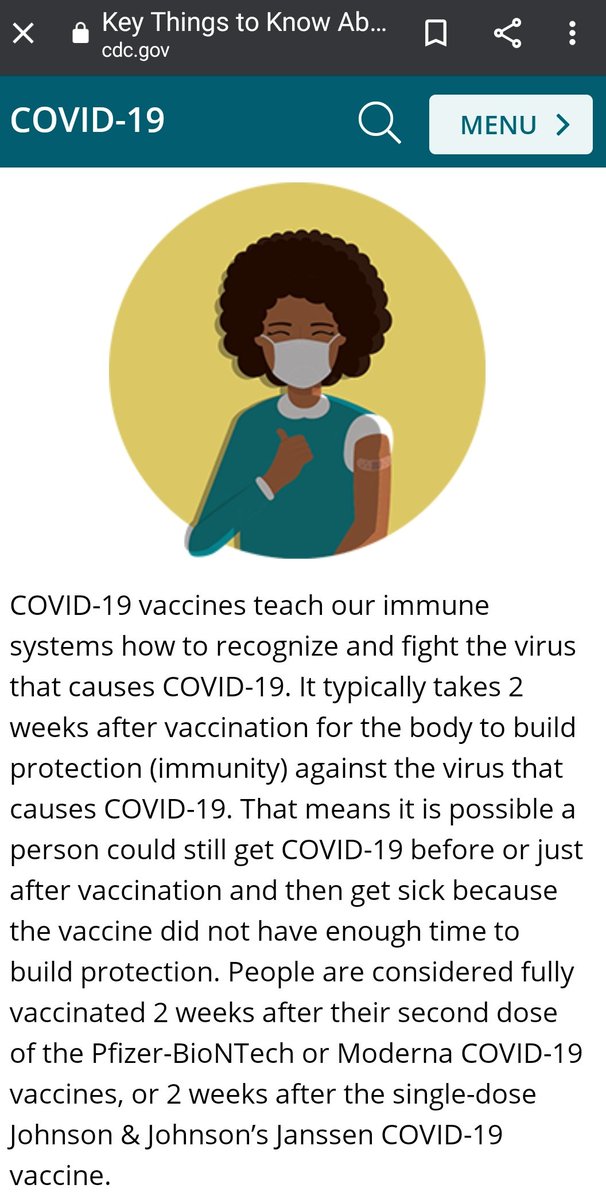 JRCFoundation's tweet photo. @Conac02 Actually, it's for partially vaccinated, only 1 shot /dose needed, not fully vaccinated. Only after 2 weeks of full covid vaccine are we considered fully vaccinated, and mostly protected from severe illness, hospitalizations & death. #Partiallyvaccinated is NOT #Vaccinated https://t.co/qGN3fAHioG