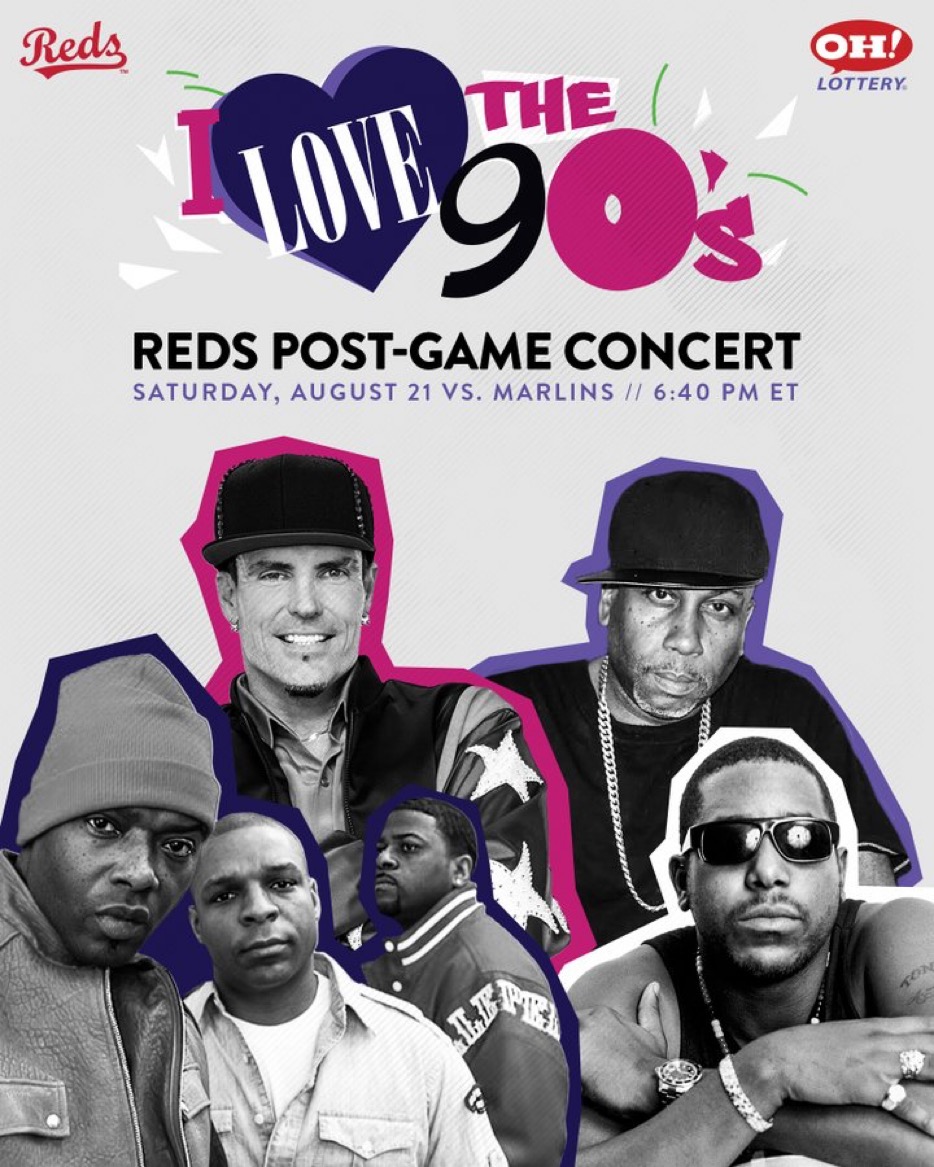 Headed to the game tonight? RETWEET for a chance to win one of two pairs of field passes for the "I Love the 90s" <a href="/OHLottery/">Ohio Lottery</a> Postgame Concert featuring Vanilla Ice, Naughty By Nature, Tone Loc &amp; Rob Base.  

Enter by 5:30pm ET. Winner selected at random. atmlb.com/2WgzER1