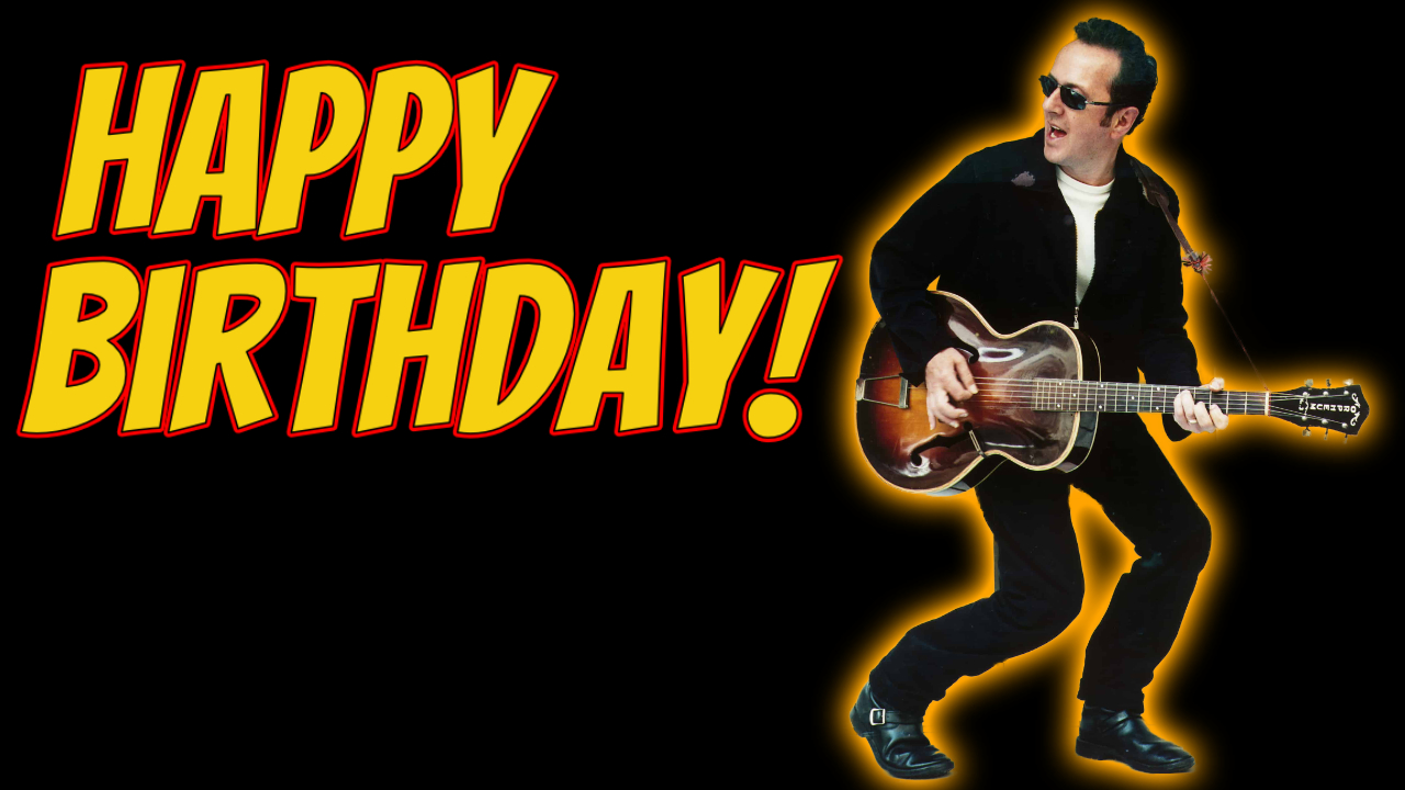Happy Birthday to the one and only Joe Strummer    