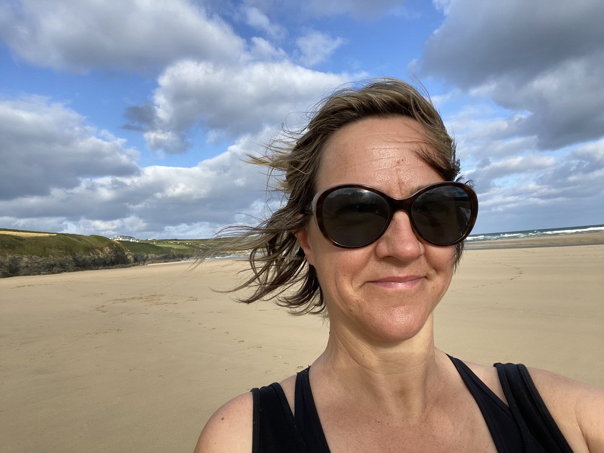 MelRheum's tweet photo. I’ve #walked #climbed #swam #paddled #boarded my way across Cornwall and Dorset this week with the best companion ever #AHPsActive #AHPActiveChallenge ready to go again @NHSX https://t.co/tYBsrgZrg9