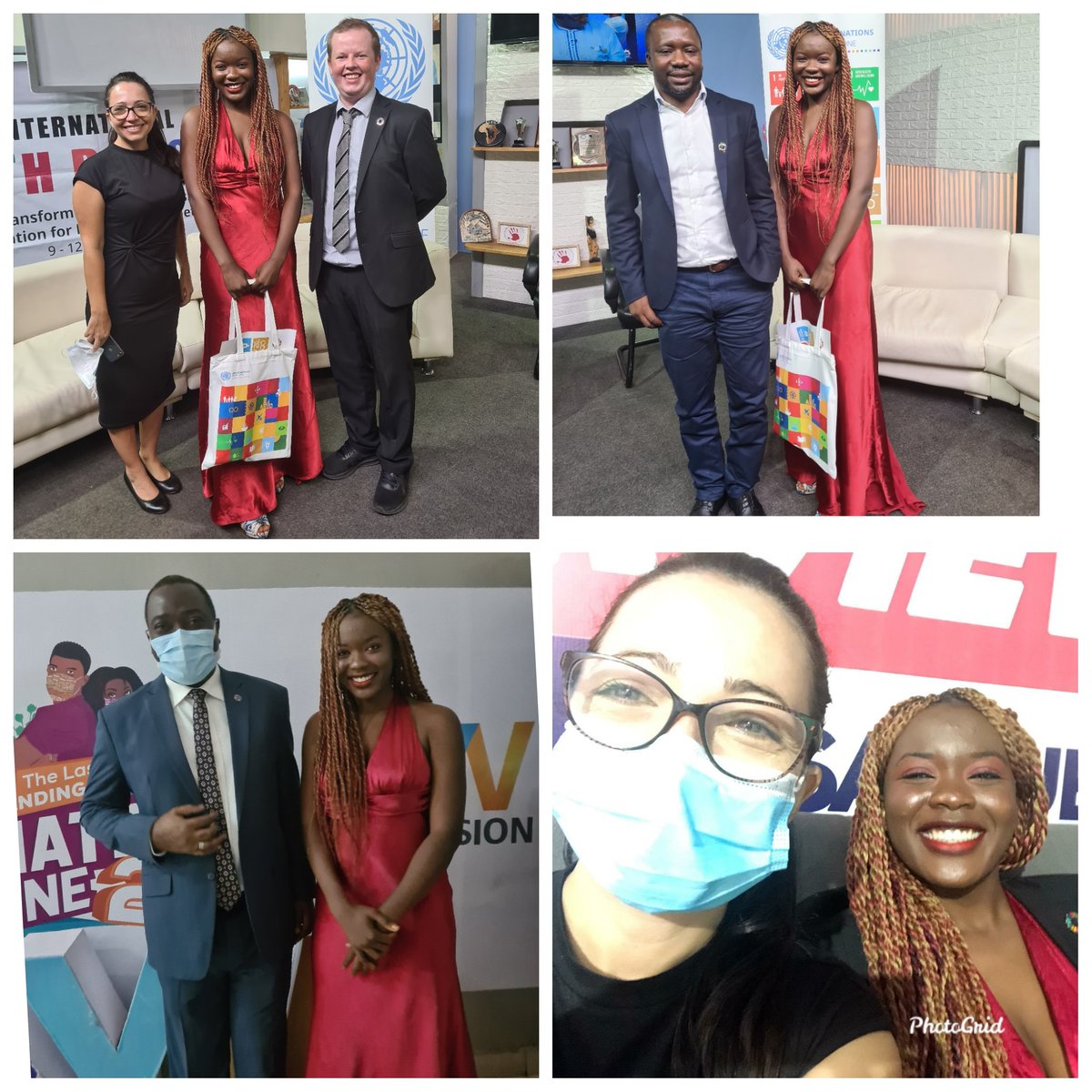 I performed for the Office of the United Nations Resident Coordinator on AYV Radio and TV,
In the presence of the RC and the Minister of Youth Affairs.

____
the dream becoming my reality is the goal.
#IYD2021
#Somalia  #NBSUpdates  #poetry #Africa