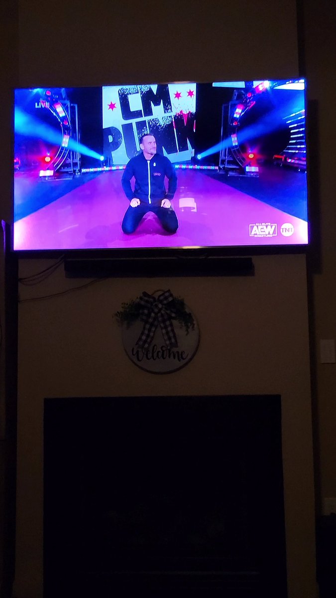 pheared1's tweet image. Beyond excited for @CMPunk to return to wrestling.  Even sitting on my couch I had goosebumps when you made your return.  My son and I will be at @AEW All Out in Chicago.