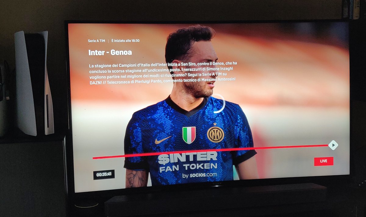 "Chi ben comincia...ben comincia"cit. Paolo Bitta.
<a href="/DAZN_IT/">DAZN Italia</a> <a href="/Inter/">Inter ⭐⭐</a> <a href="/GenoaCFC/">Genoa CFC</a> <a href="/SerieA/">Lega Serie A</a>