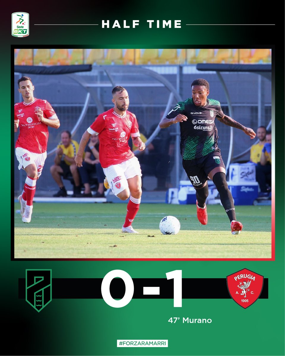 PordenoneCalcio's tweet photo. Gol incassato a un soffio dall'intervallo. Dai ragazzi, riprendiamola ๐ช๐ป
#PORPER
#ForzaRamarri
#ForzaPordenone https://t.co/eS1zUQF9u1
