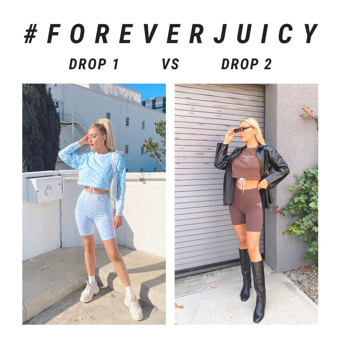 Forever21's tweet photo. COMMENT 1️⃣ OR 2️⃣  - which #foreverjuicy drop is your fave?

Don't forget to tag us @forever21 + #foreverjuicy for a chance to be featured like #foreverbabe @blogbykristina 💛

#takeyourpick https://t.co/WmS9keeI33