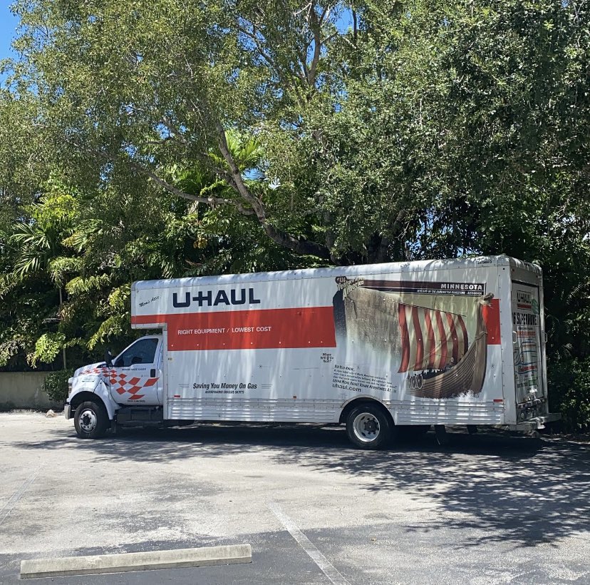 COTLF's tweet photo. The truck has arrived! We’ll be accepting donations tomorrow, Sunday, August 22nd from 7am-2pm and from 5p-7p. Come by to drop off your donations and stay for Mass to pray for all those affected by last week’s earthquake in Haiti. https://t.co/gVT7071qg2