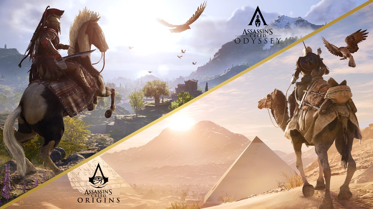 assassinscreed's tweet image. We&apos;re excited to announce that the Assassin&apos;s Creed Origins &amp;amp; Odyssey Photo Mode websites are available again! Show us your favourite 📸 below!

👉assassinscreed.com/odyssey/photom…
👉assassinscreed.com/origins/photom…