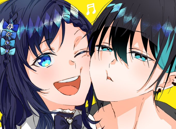 明日の20時が楽しみすぎて寝れん#灰画 #ういはぁーと 