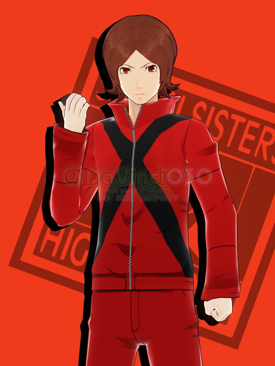 ✨Déjà Vu Boy in two Worlds🏍️ [ #Blender3D #BNPR #Photoshop