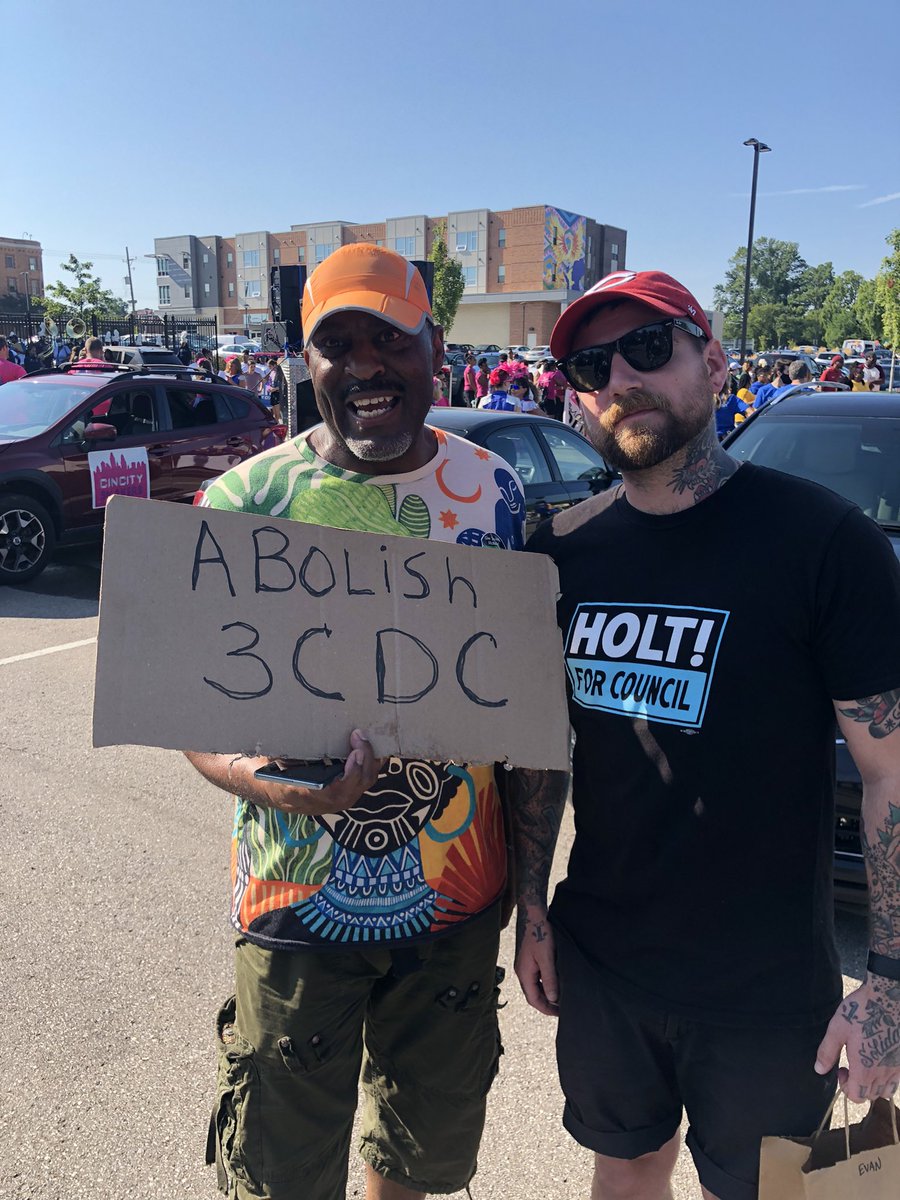 met mark today. he gets it. #Abolish3CDC #HousingIsARight
