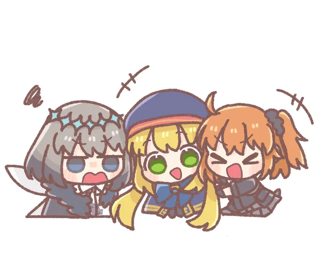 この3人躍動トリオって呼ばれてるの!?好きだぁ〜✨ 