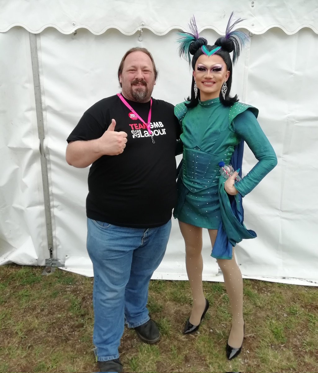 Great to be able to wish <a href="/river_medway/">river</a> the very best for <a href="/dragraceukbbc/">RuPaul's Drag Race UK</a>

Outstanding set at #MedwayPride this afternoon.

#ProudToBeMedway
#TeamRiverMedway