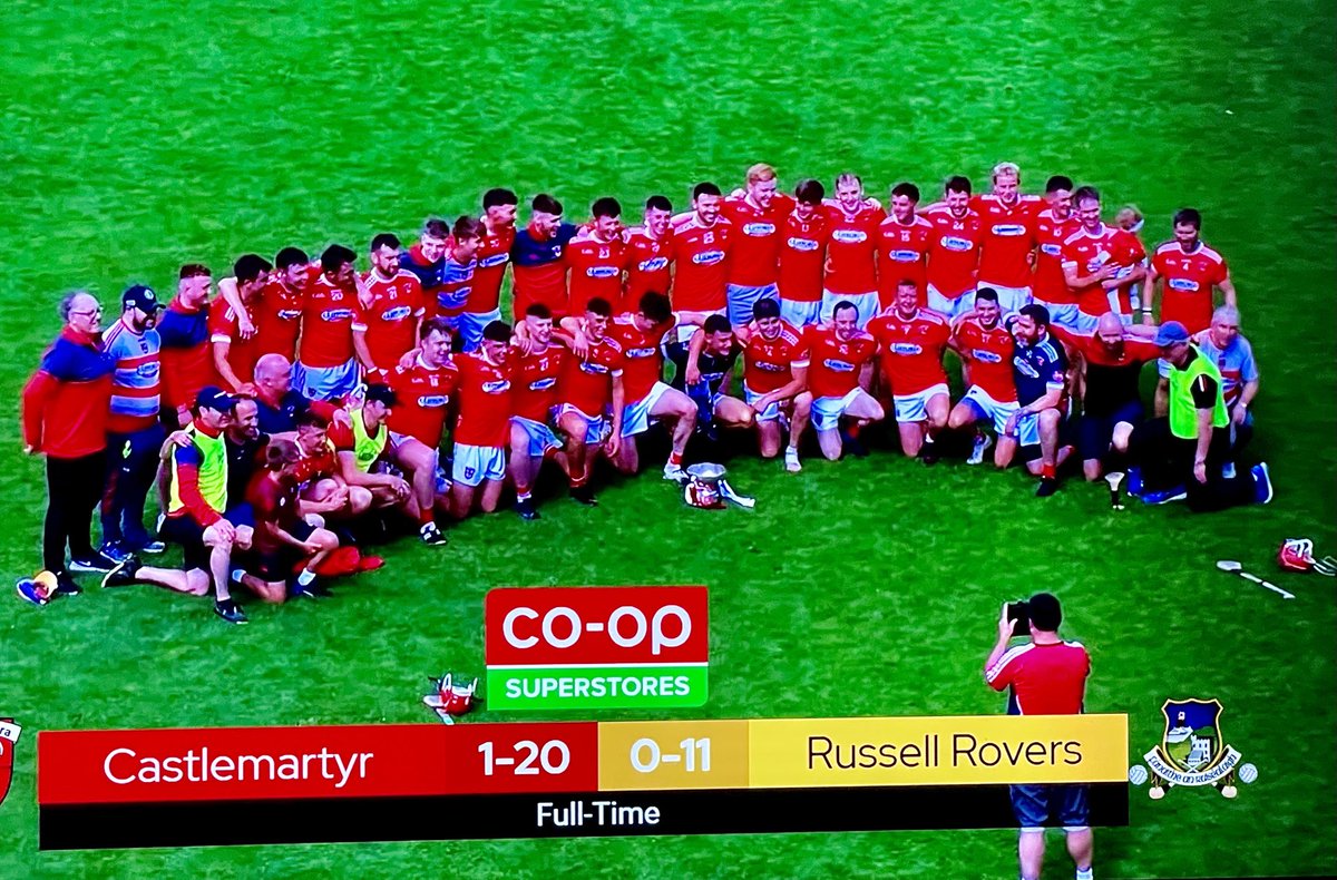 MacCork's tweet photo. Castlemartyr County LIH Champions 2020. https://t.co/hvRhe9IZLY