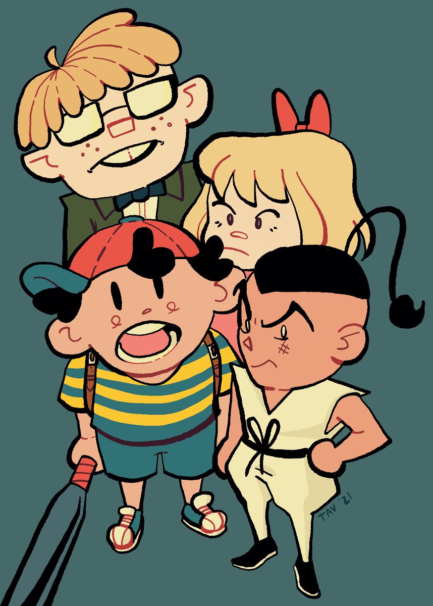 smellophone_'s tweet photo. “I hear you draw pitchers. Can you draw a pitcher of Amunus?”
#elmonart #earthbound #earthboundfanart #earthboundness #ness #earthboundjeff #earthboundpaula #earthboundpoo https://t.co/GS2L8t4txG