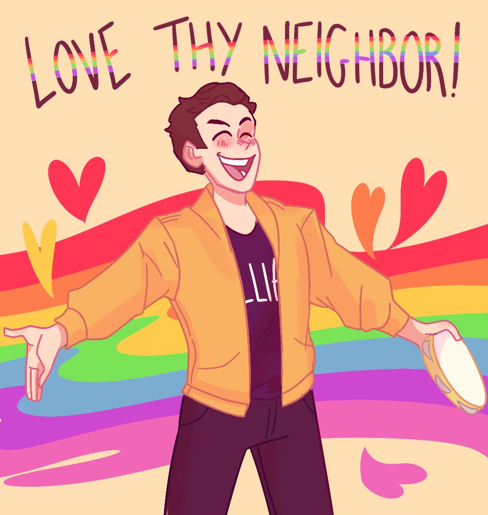 Love thy Neighbor!

I want to rewatch The Prom again :(

#art #fanart #illustration #digitalart #theprom #thepromnetflix #theprommusical #thepromfanart #andrewrannells #netflix #trentoliver