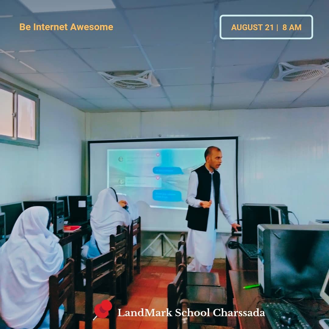 SecurePurple's tweet photo. Secure Purple had delivered training, Be Internet Awesome, to female students of LandMark School Charssada.
You can book our training here:
https://t.co/O2GWxJOPvS
Be Internet Awesome ~ Be Secure Purple
#securepurple #becybersmart #beinternetsmart https://t.co/pFAThdPFvg