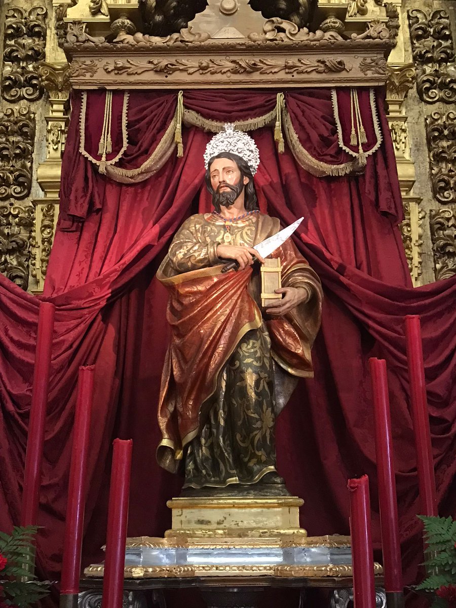 SacramentalM's tweet photo. Comienza el triduo en honor a San Bartolomé, Patrón de nuestra Villa. https://t.co/FC55HIRMKo