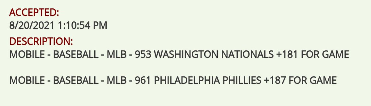 GravyBets70's tweet photo. 🚫🎓Recap #NoCappCheez #GravyTrainAlgorithm
Another 🆓💵💰🏧day
⚾Tigers ml +236💰💰💰
⚾Rangers ml+257❌
⚾Phillies ml +187💰💰💰 Overall 2-1 +2.36u +1.87u=4.23u-1u=+3.23u+3.84u=+7.07u August
Plus those that follow #ExclusiveGravyClub✴⬇⬇
Do the math🆓💰🏧💵🏧💵📰🚨⬇⬇⬇ https://t.co/x526qpDYd8