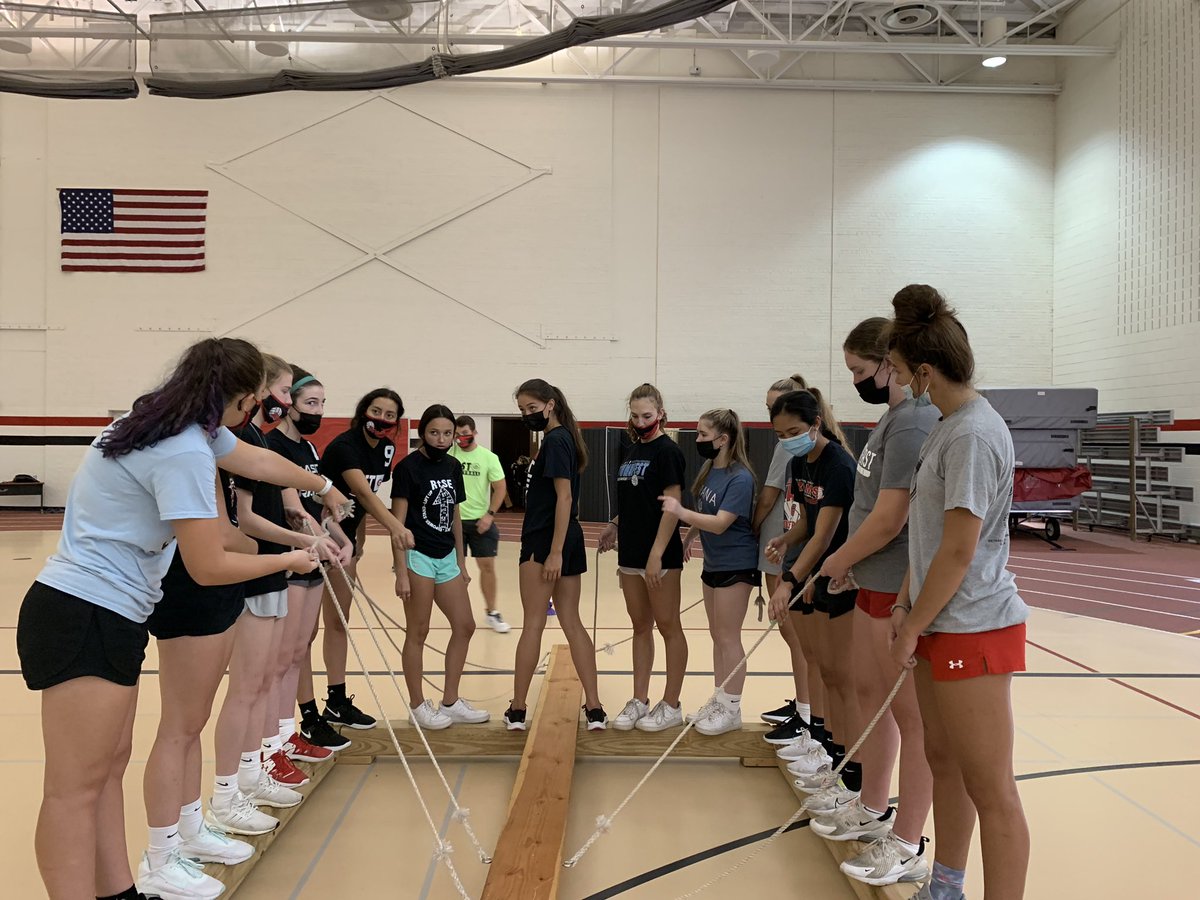 GEVBall's tweet photo. Varsity tackling challenges head on https://t.co/VrEXEfuque