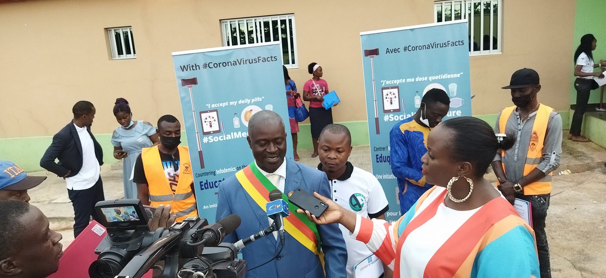 louabalbe's tweet photo. Les participants désormais outillés en matière de #SocialMediaCure #Dimako
#CoronaVirusFacts #Cameroun https://t.co/0SBI0gezBw