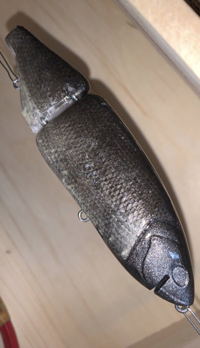 Mas_BasSalTrout's tweet photo. 完成が待ち遠しいやつ
#TiNYKLASH
#魚皮ルアー
#NextAgeCustomLure https://t.co/Z4S5DkH9Bz